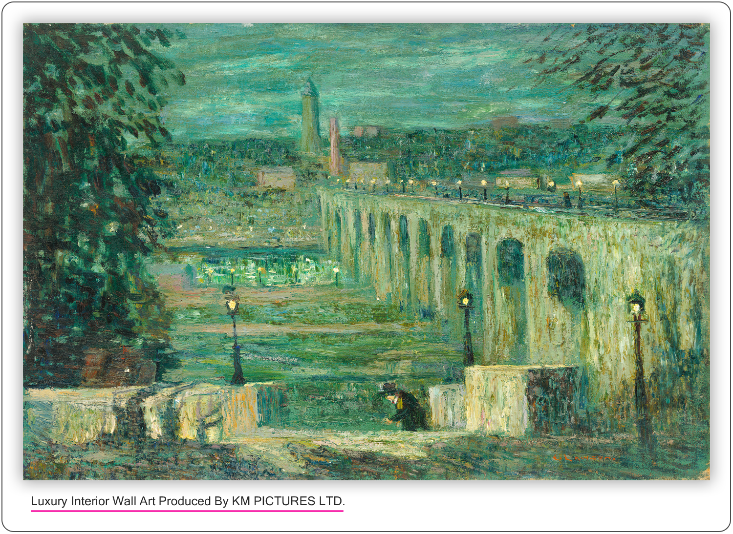 High Bridge at Night, New York City, c. 1910/1920