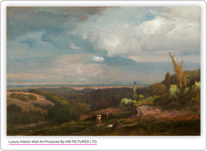 Approaching Storm from the Alban Hills 1871
