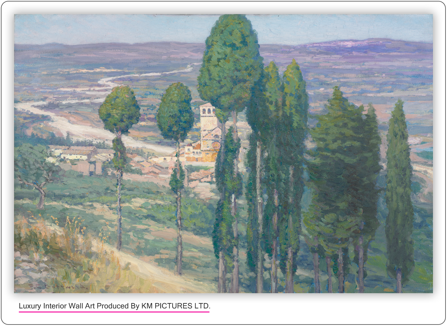 The Umbrian Valley, Italy 1914