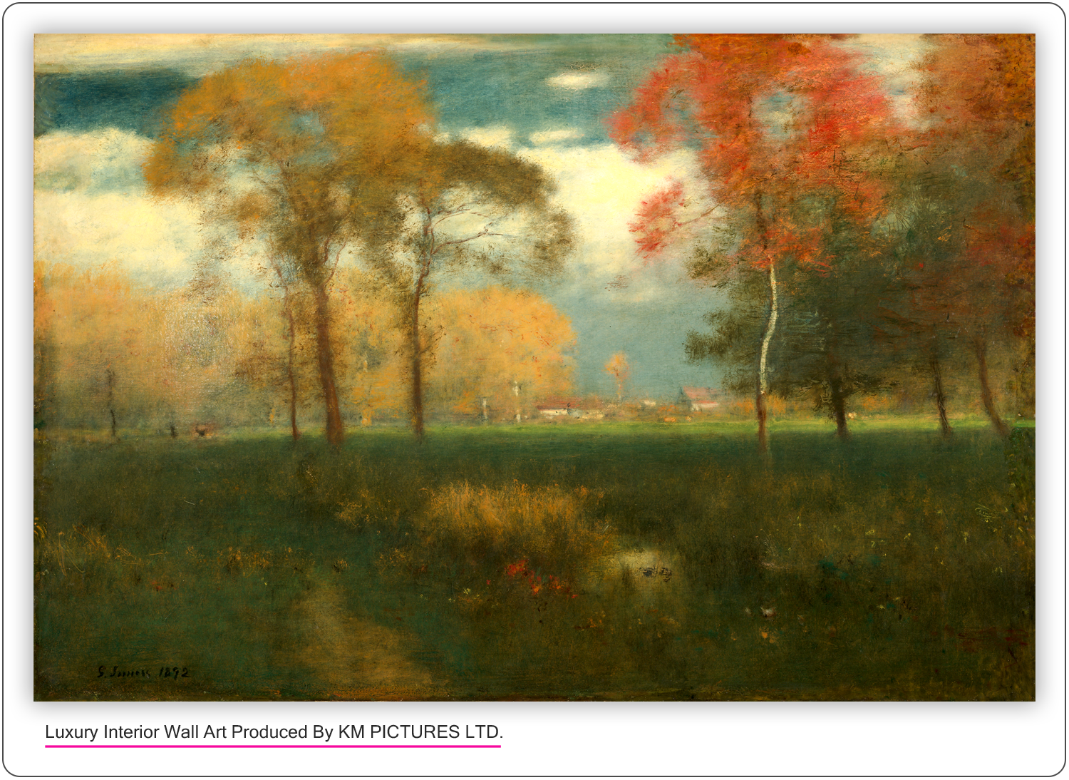 Sunny Autumn Day 1892