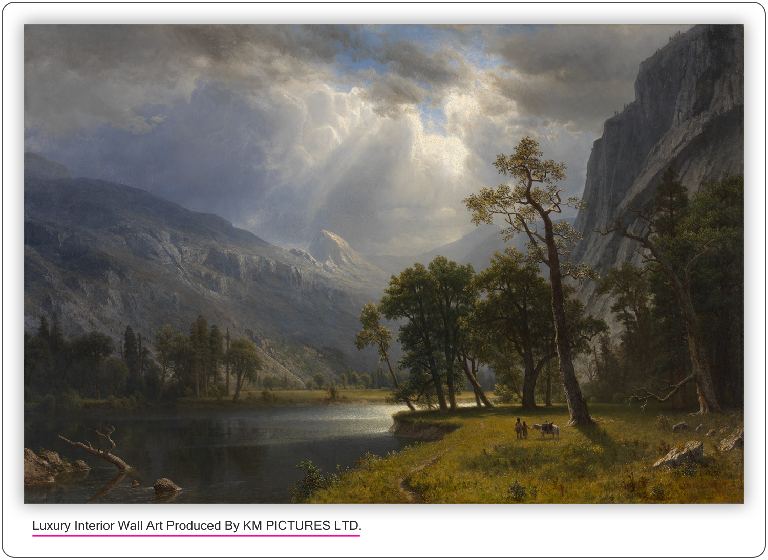 Mount Starr King, Yosemite 1866