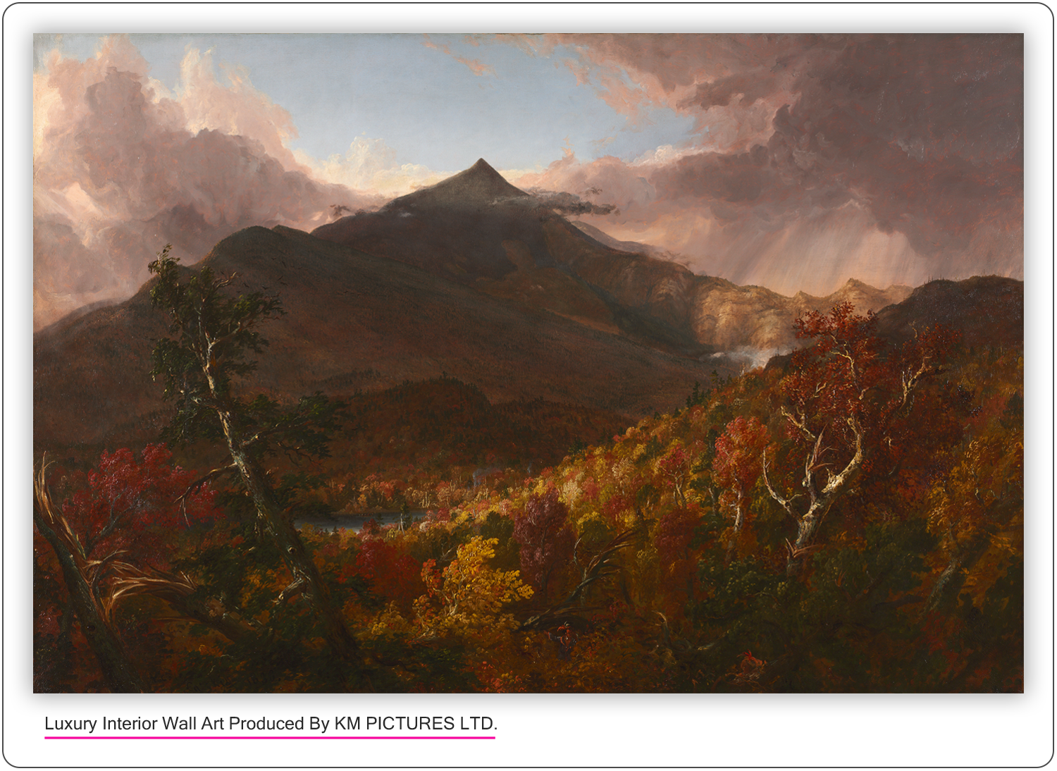 View of Schroon Mountain, Essex County, New York, After a Storm 1838