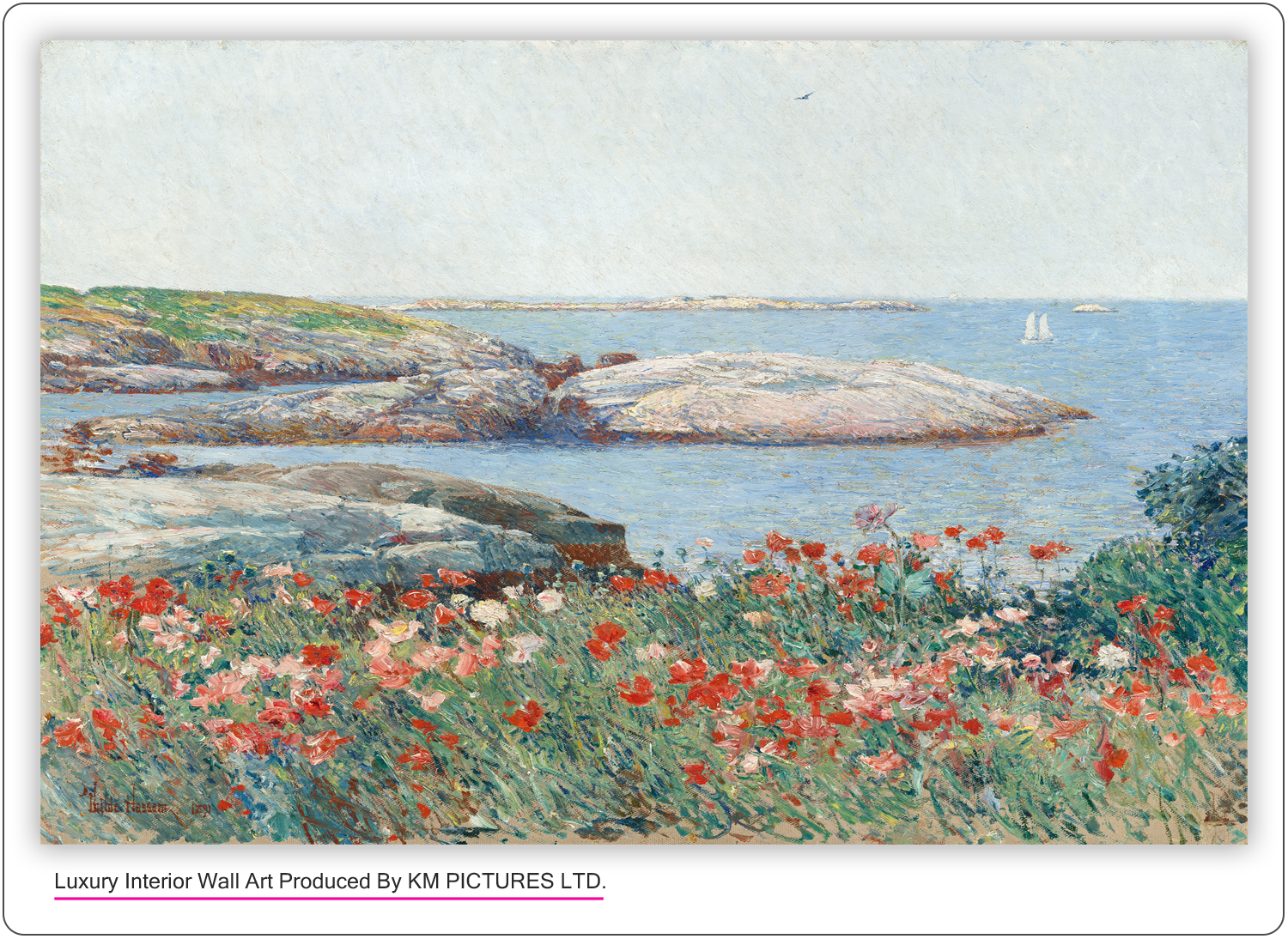 Poppies, Isles of Shoals, 1891