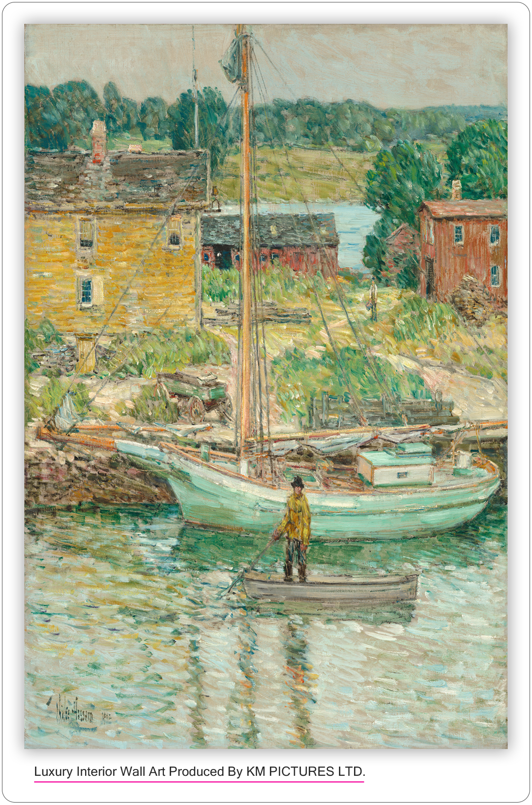 Oyster Sloop, Cos Cob, 1902