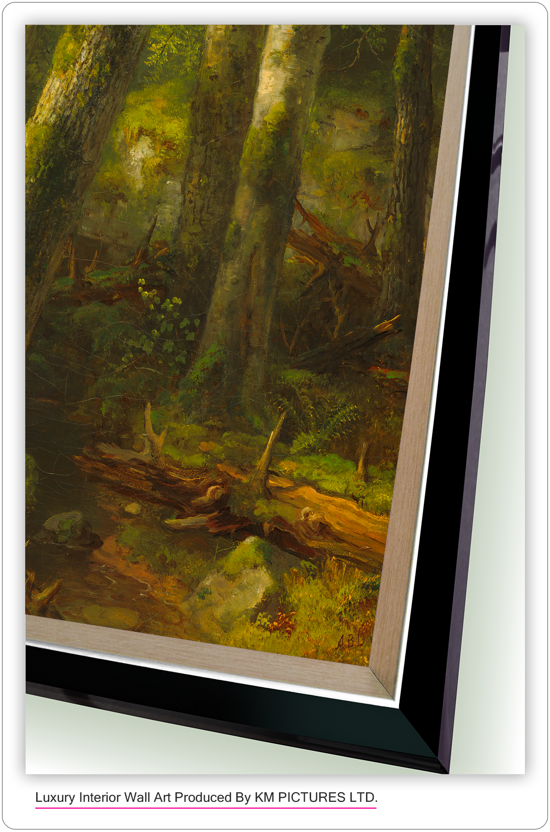 Forest in the Morning Light, c. 1855