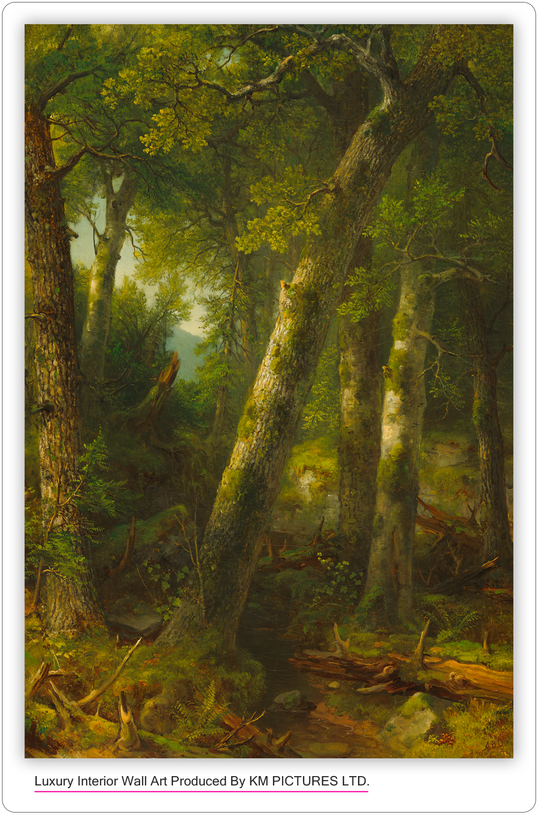 Forest in the Morning Light, c. 1855
