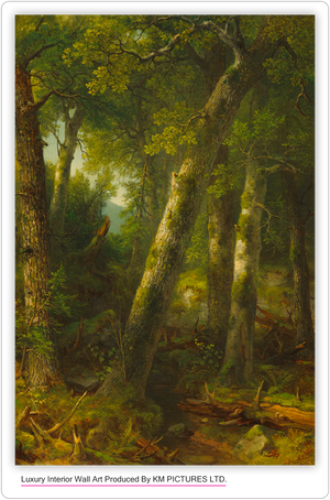 Forest in the Morning Light, c. 1855