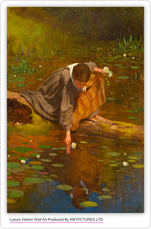 Gathering Lilies, 1865