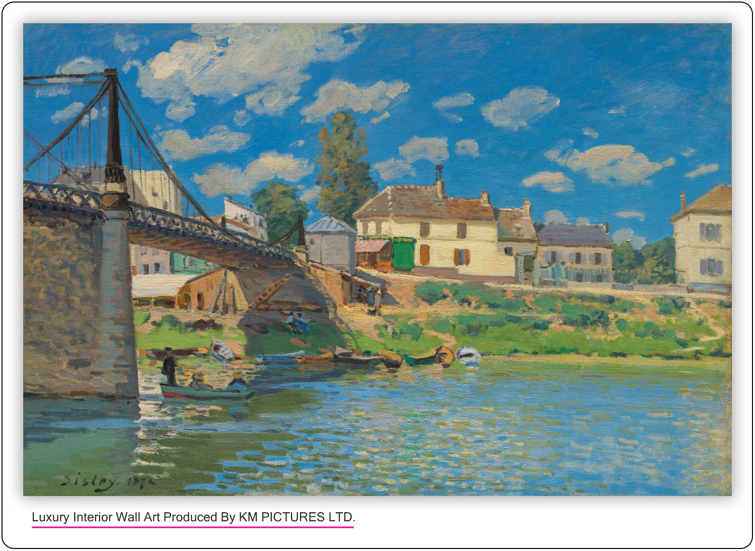 The Bridge at Villeneuve-la-Garenne