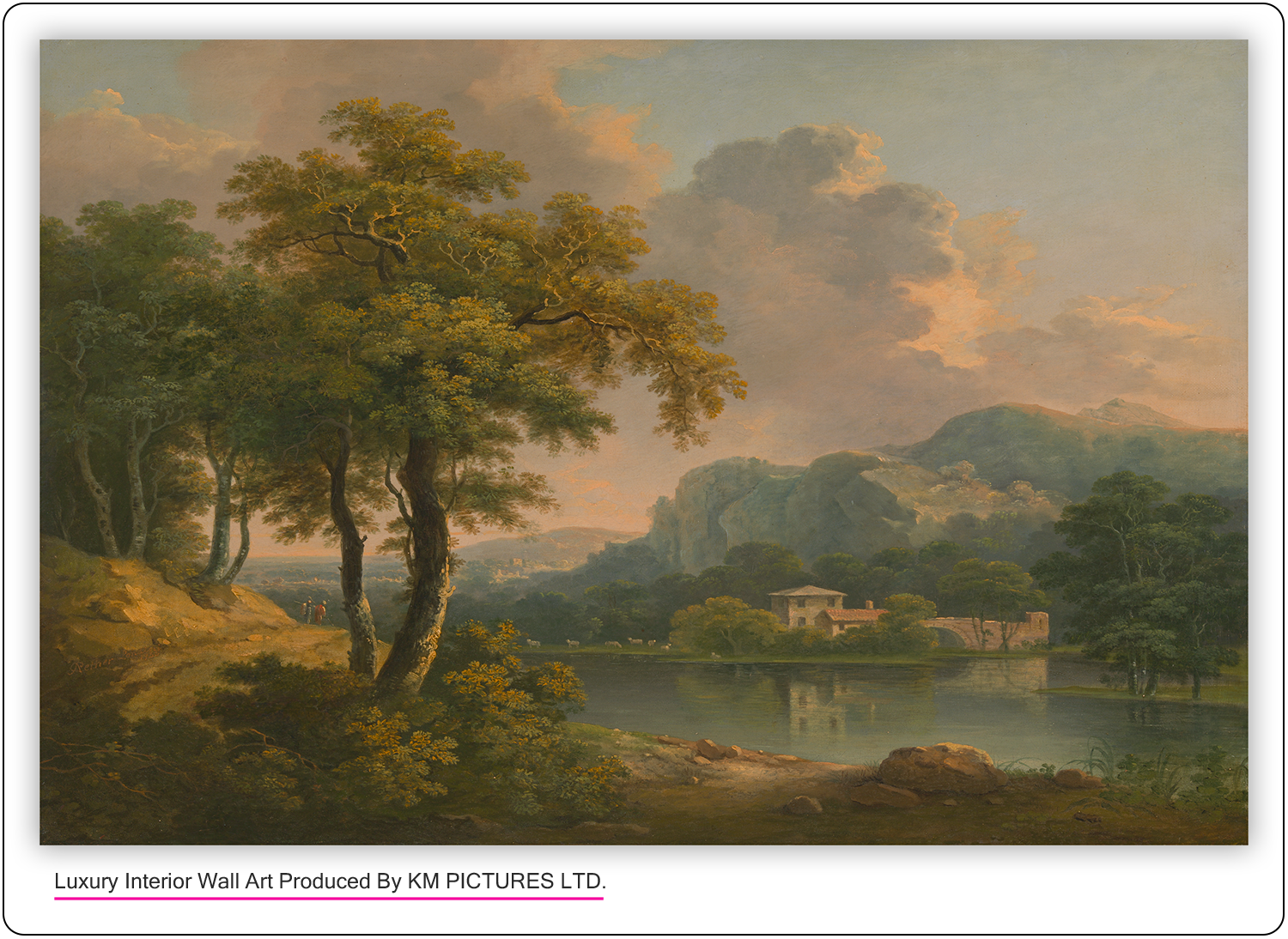 Wooded Hilly Landscape, 1785
