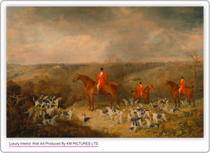 Lord Glamis and his Staghounds 1823