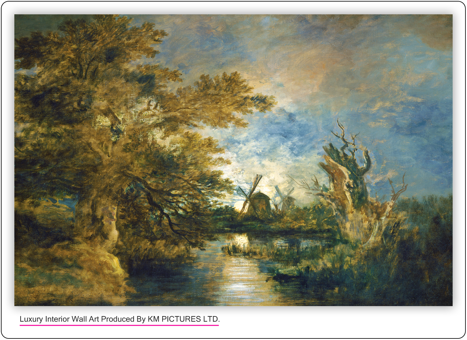 Moonlight on the Yare, c. 1816/1817