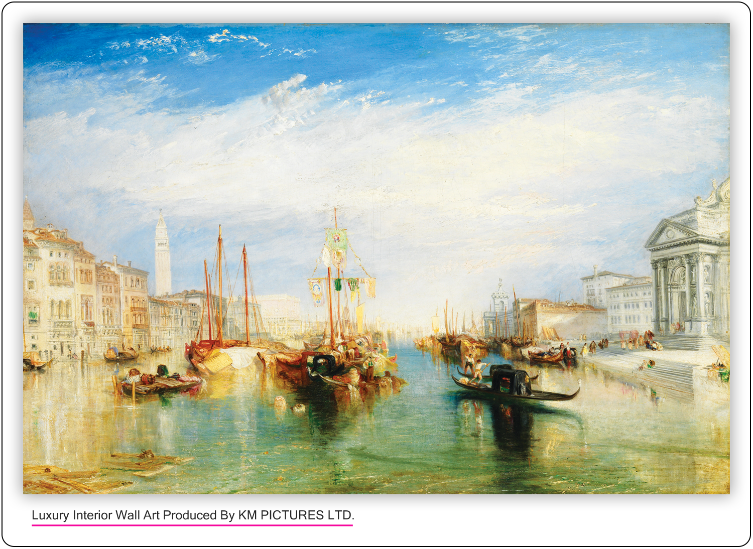 Venice: The Dogana and San Giorgio Maggiore, 1834