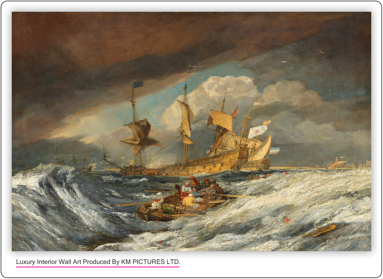 Boats Carrying Out Anchors to the Dutch Men of War, c. 1804