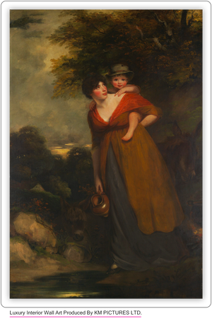 Mrs. Richard Brinsley Sheridan (Hester Jane Ogle, 1775/76–1817) and Her Son (Charles Brinsley Sheridan, 1796–1843
