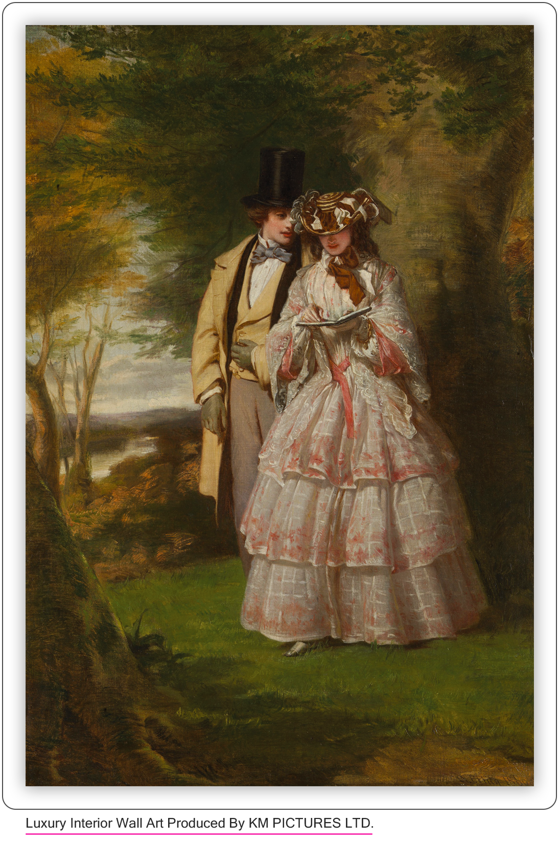 The Two Central Figures in "Derby Day"