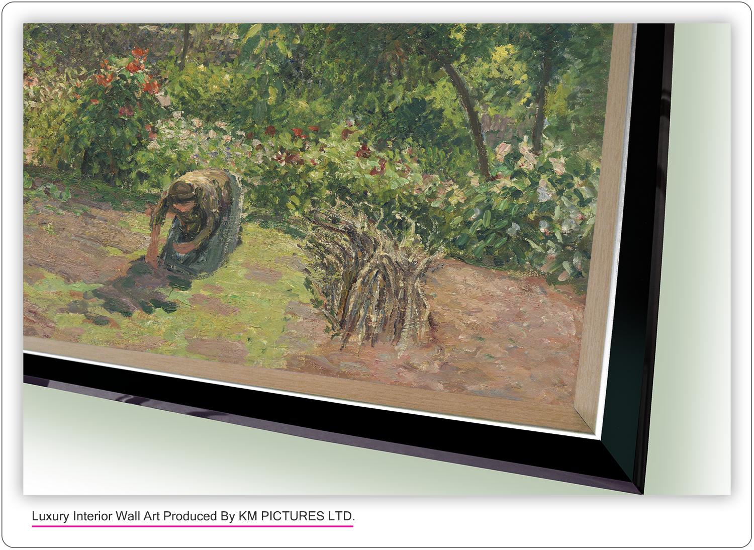 The Artist's Garden at Eragny, 1898