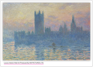 The Houses of Parliament, London. ( Sunset, 1903 )