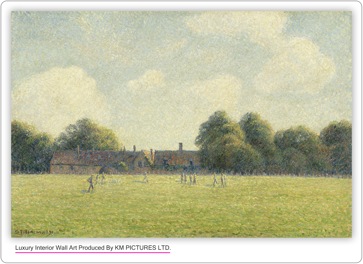 Hampton Court Green, 1891