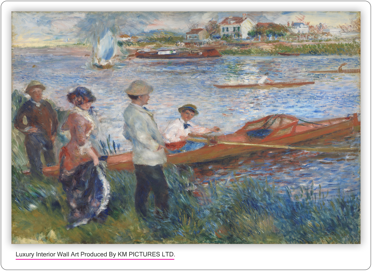 Oarsmen at Chatou, 1879