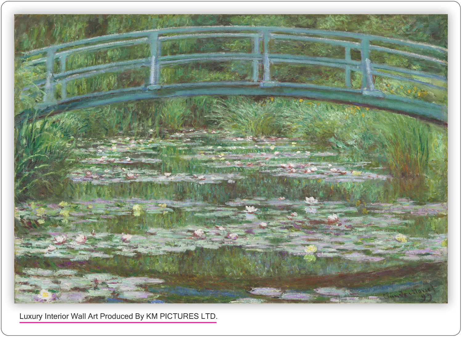 The Japanese Footbridge, 1899