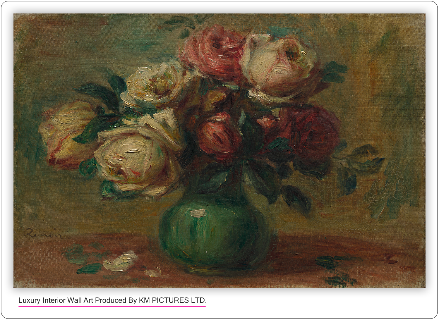 Roses in a Vase 1890