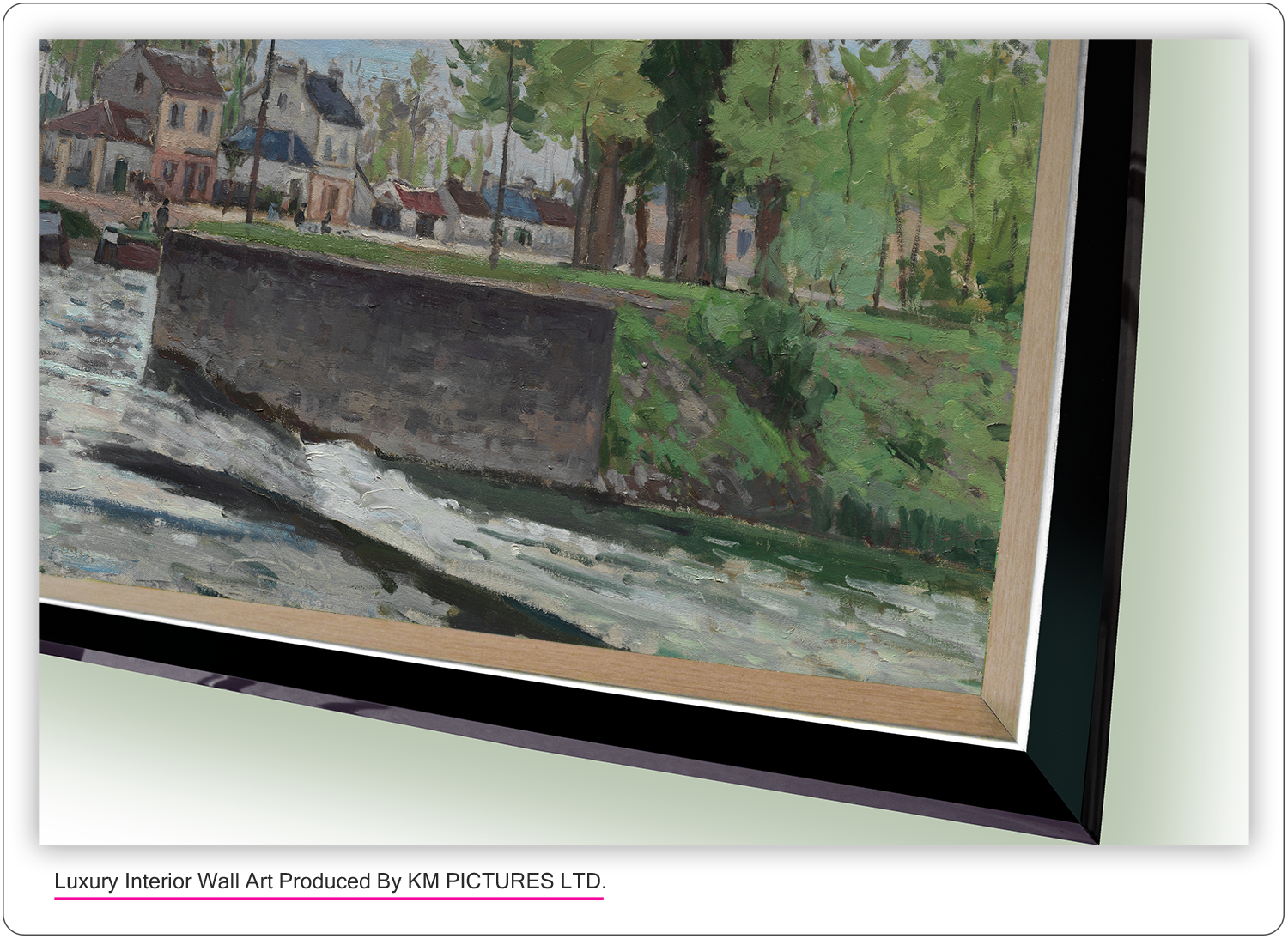 The Lock at Pontoise 1872