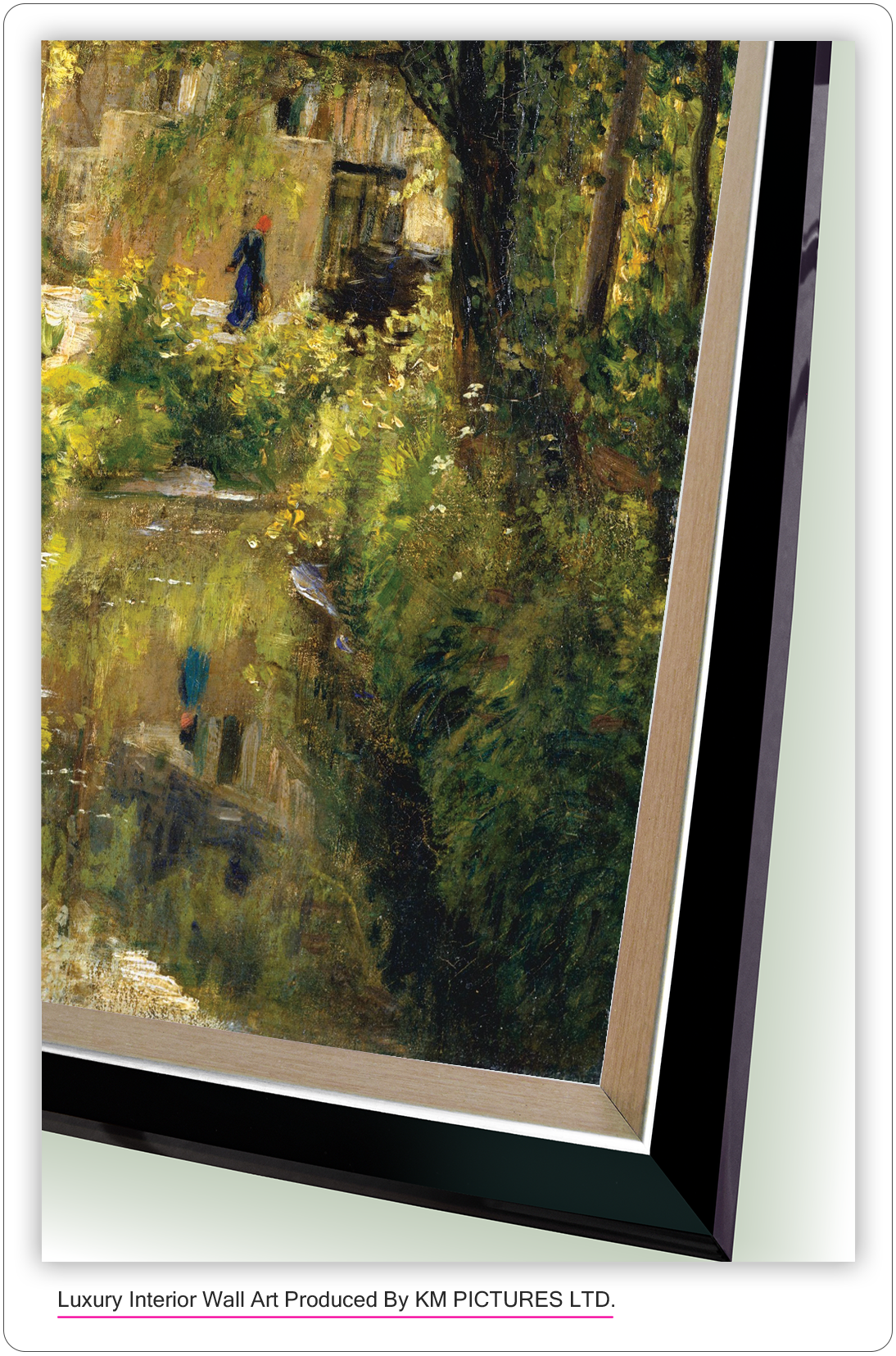 Landscape with a Sunlit Stream