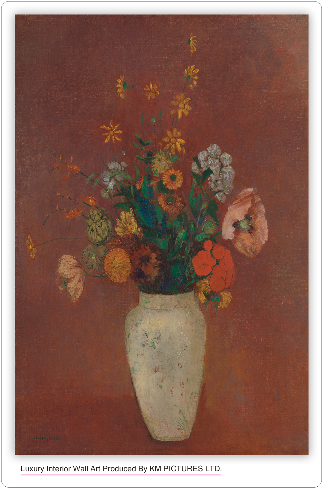 Bouquet in a Chinese Vase