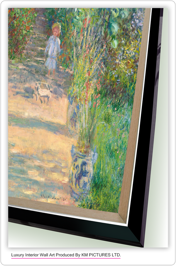 クロード・モネ、The Artist's Garden at Vetheuil The Artist's Garden at Vetheuil, 1880 | McGaw Graphics