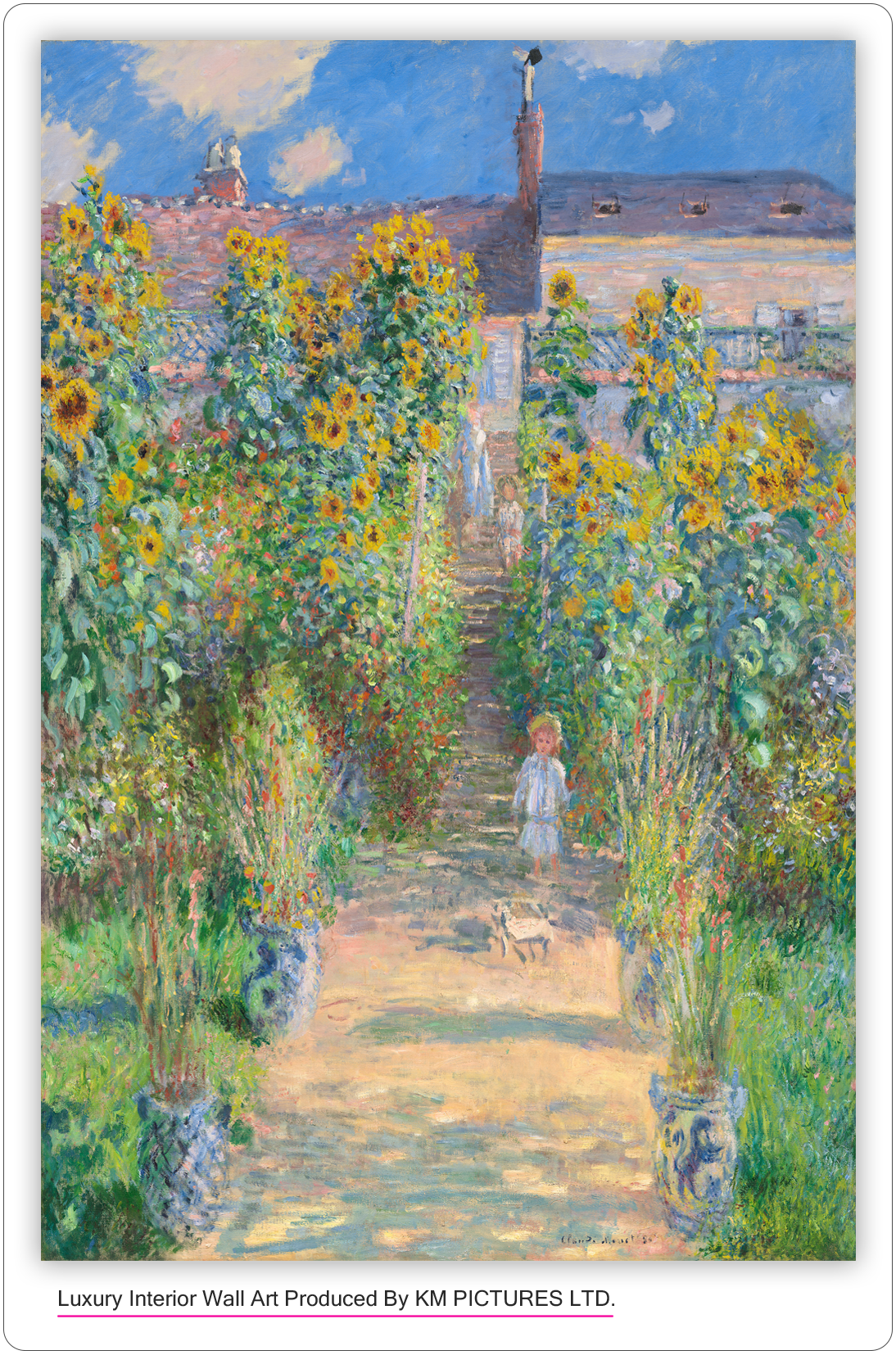 The Artist's Garden at Vétheuil, 1881