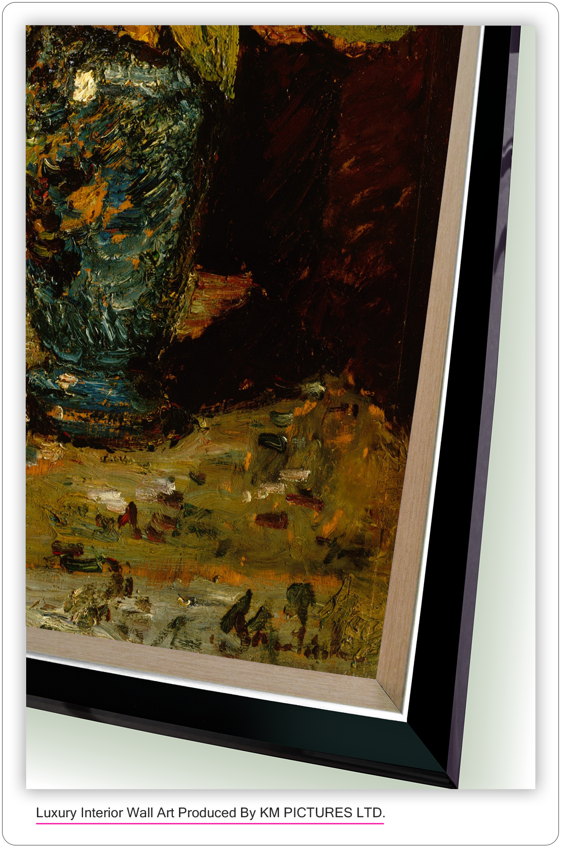 Flowers in a Blue Vase