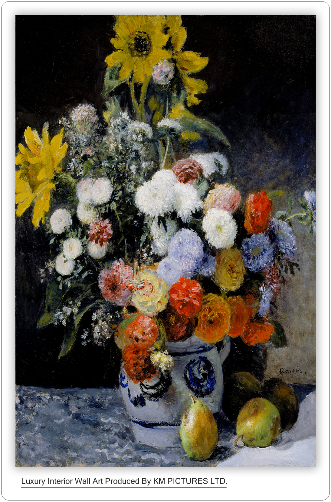 Mixed Flowers in an Earthenware Pot. 1869