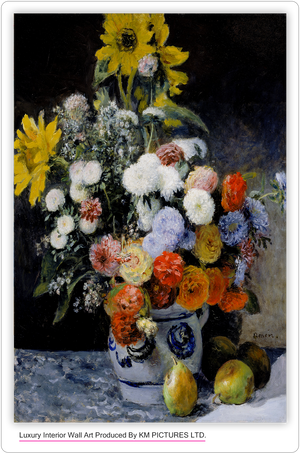 Mixed Flowers in an Earthenware Pot. 1869