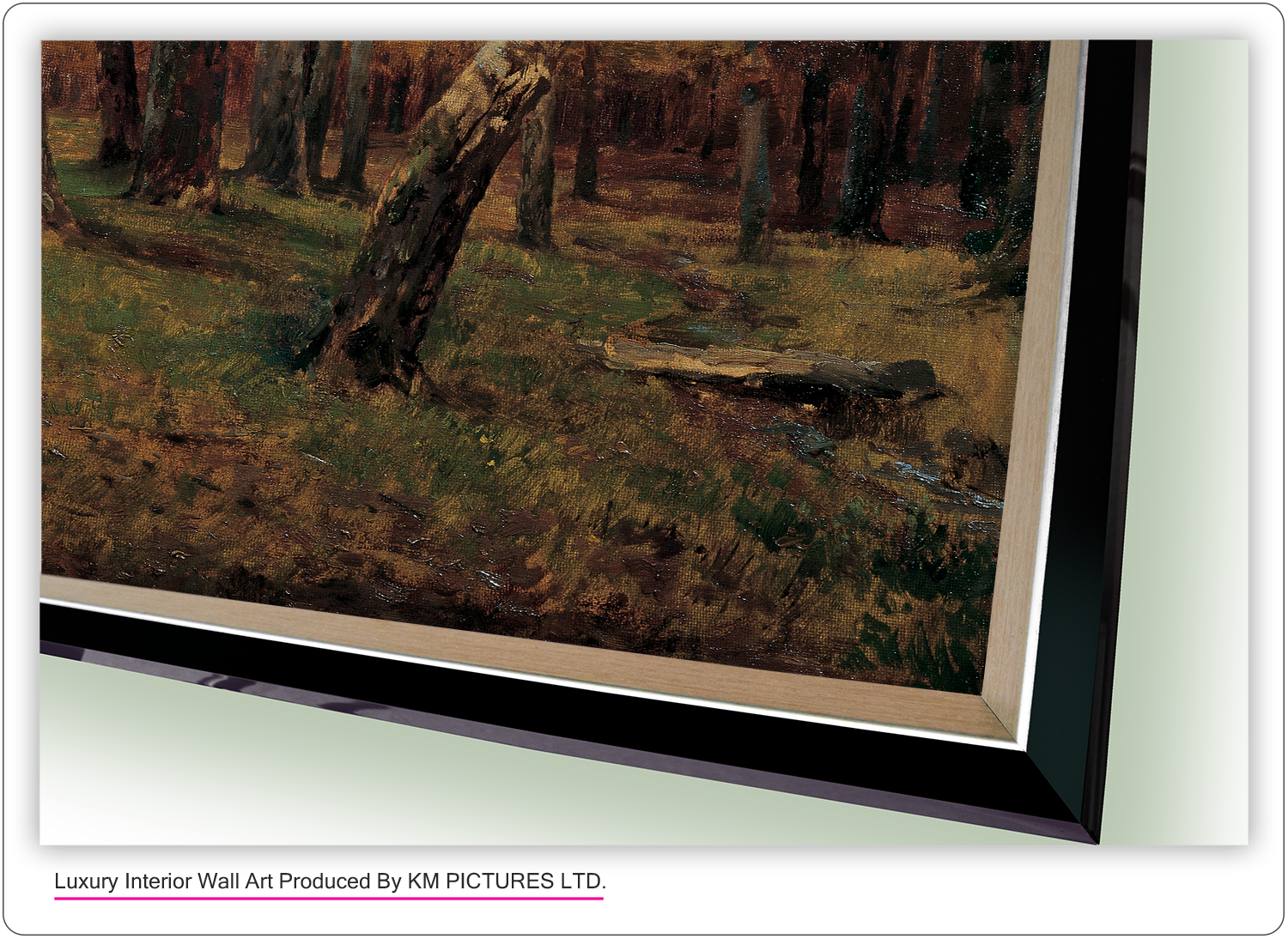 Landscape with birch trees.  around 1901