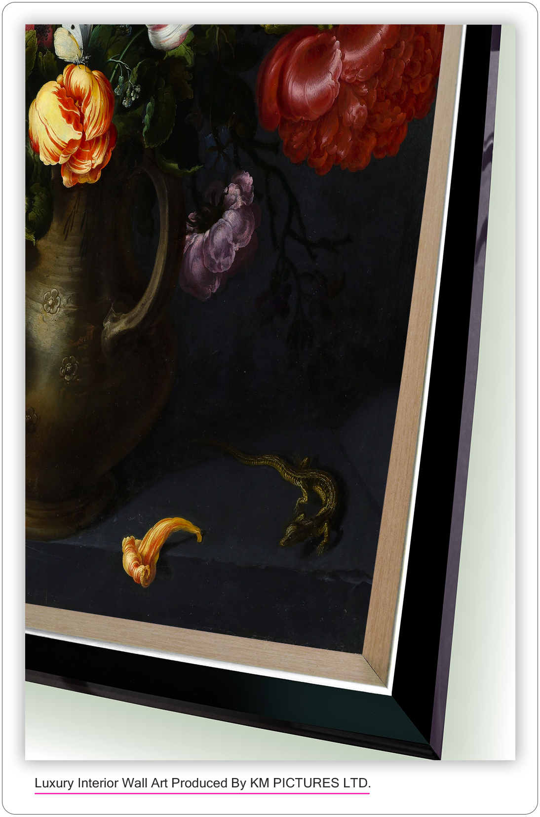 A Vase with Flowers, probably 1613
