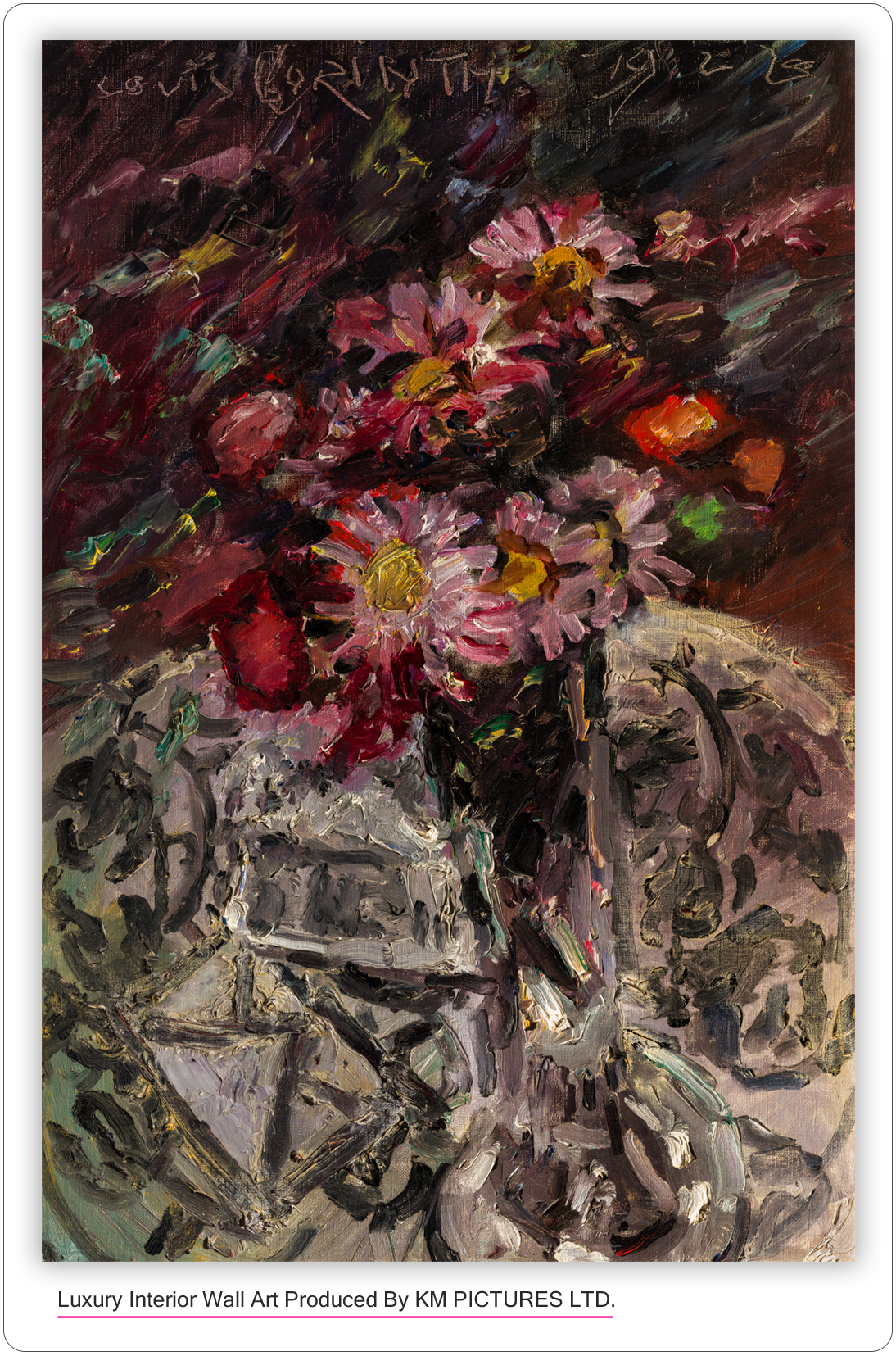 Still Life with Flowers and an Envelope. 1922