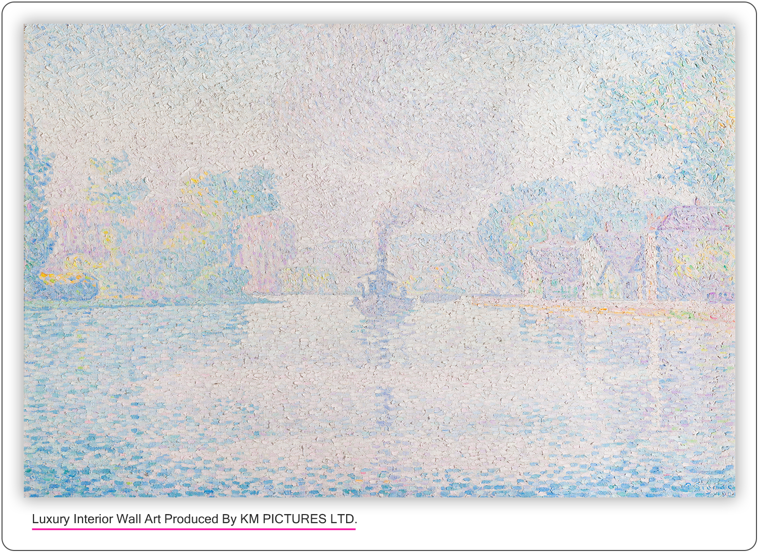 L’Hirondelle Steamer on the Seine, 1901
