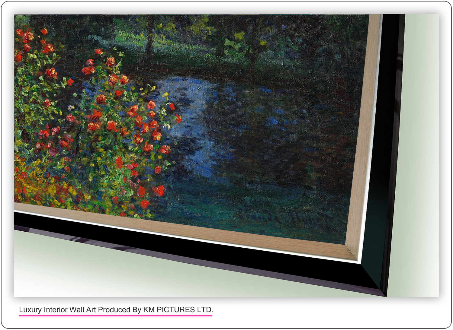 The Rose Bushes in the Garden at Montgeron, 1876