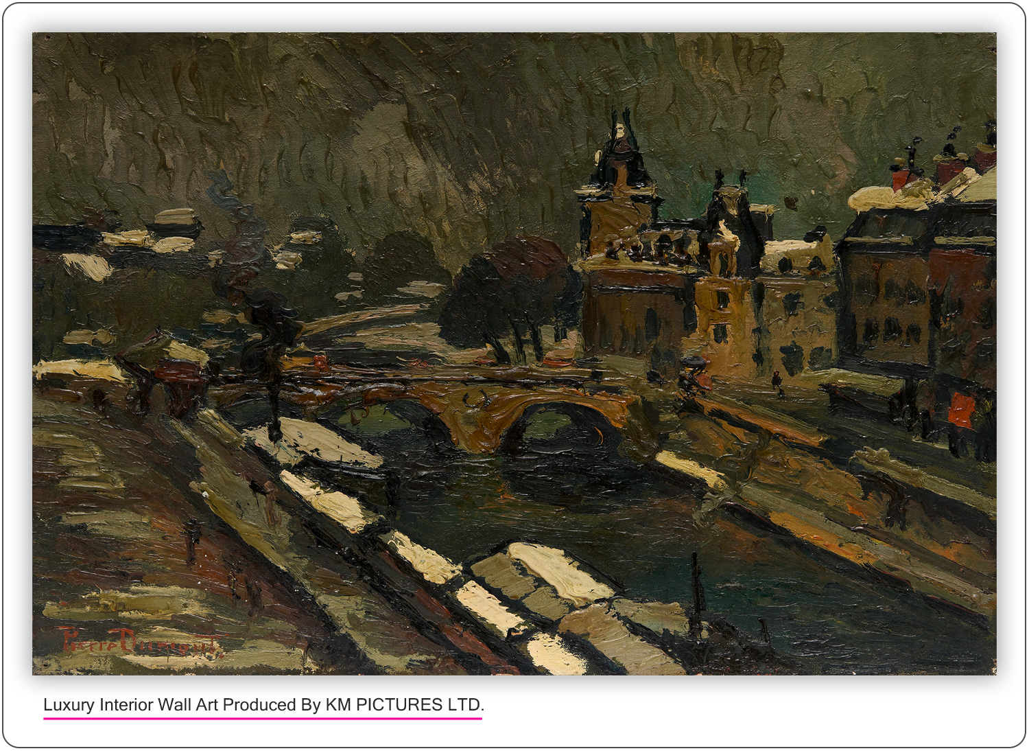 Paris in Winter, 1912