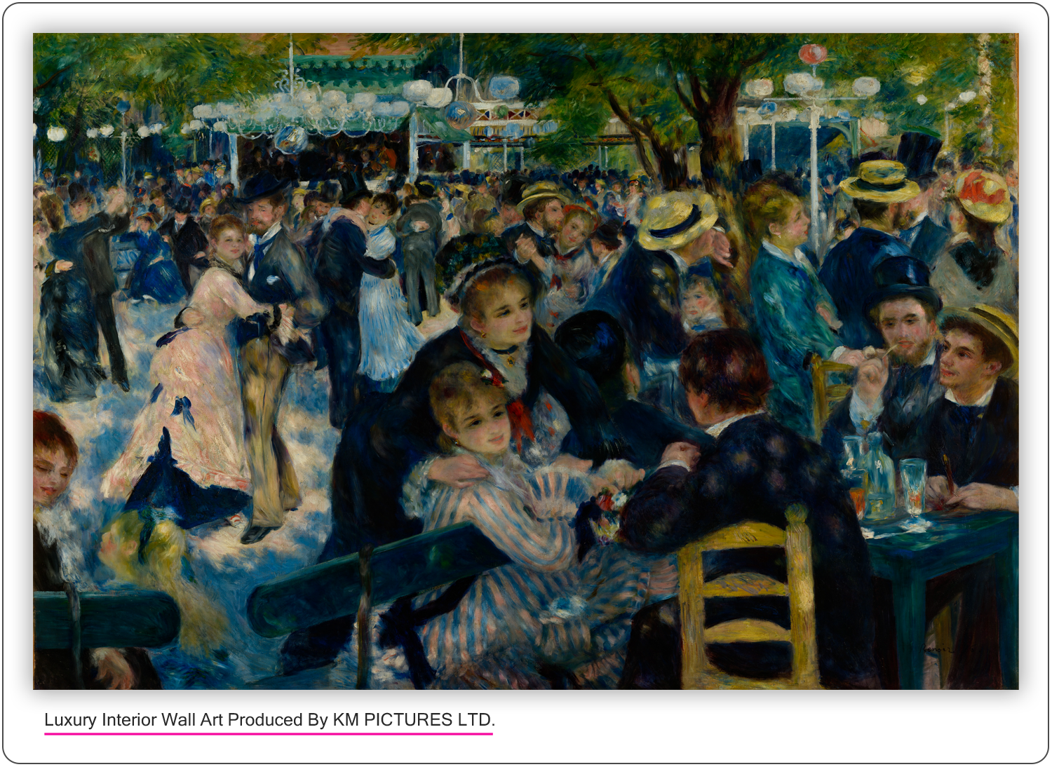 Dance at Le Moulin de la Galette, 1876