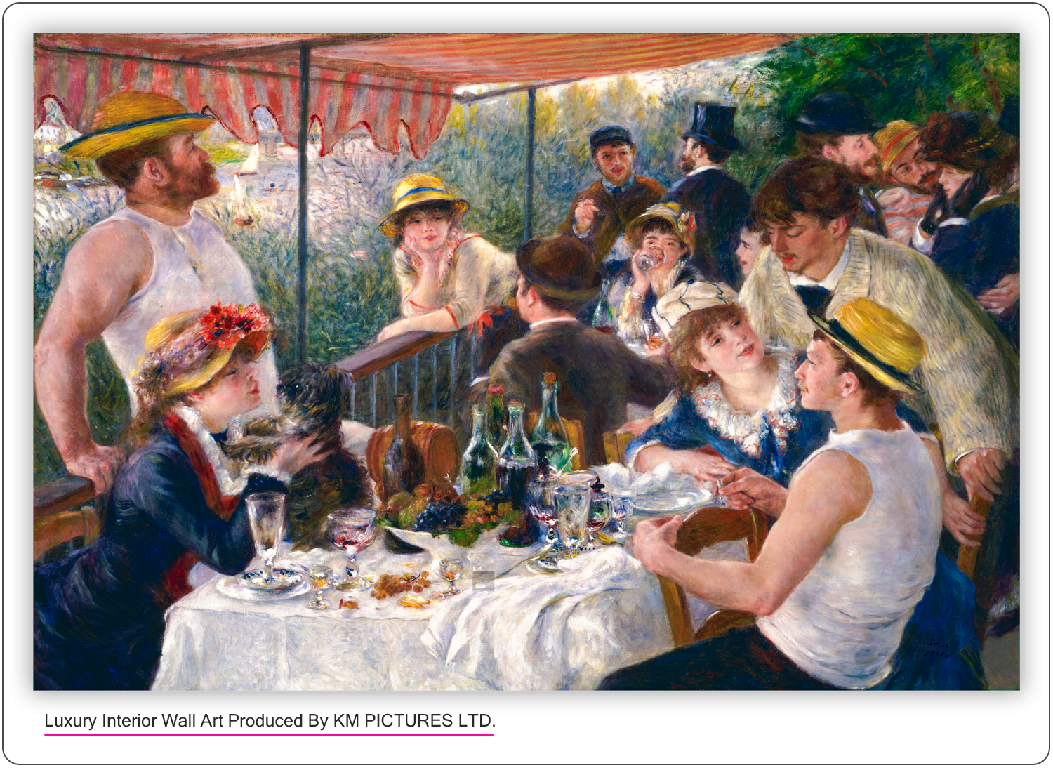 Luncheon of the Boating Party, 1880-81