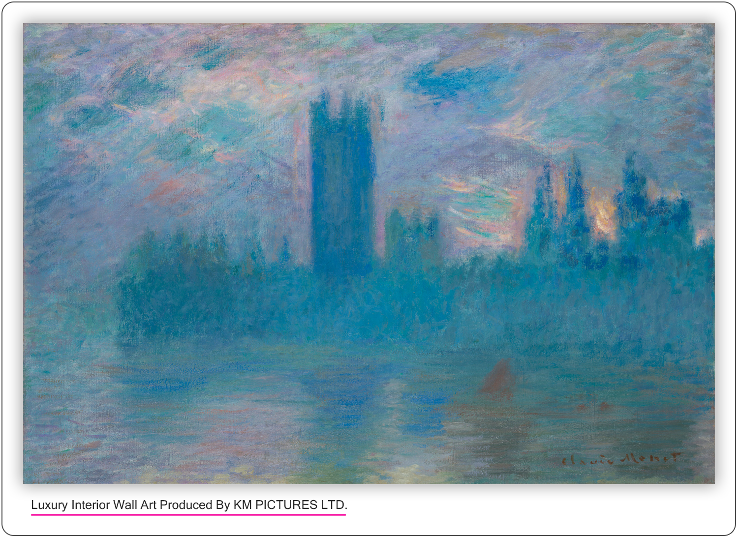 Houses of Parliament, London. 1900/1