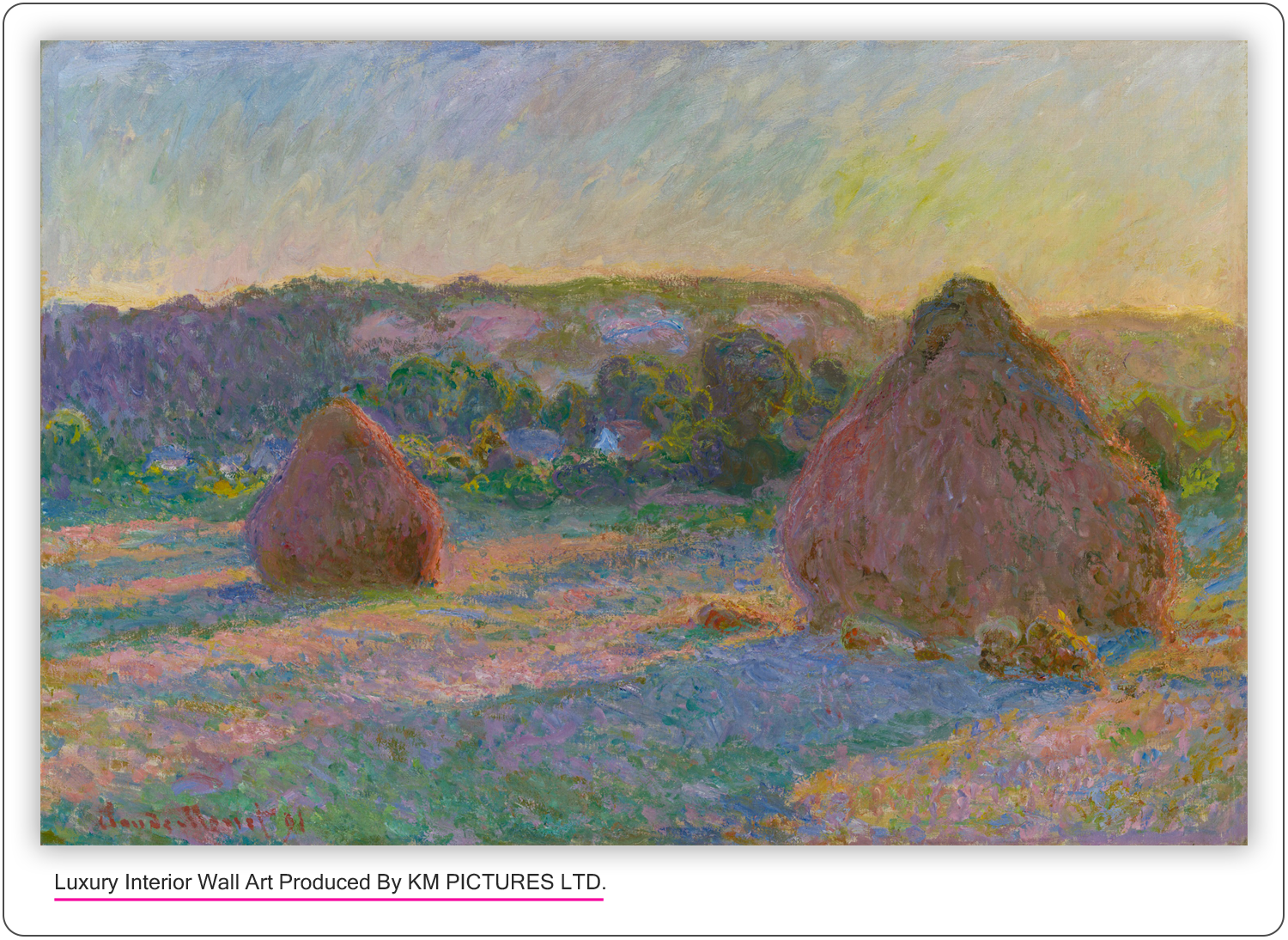 Stacks of Wheat (End of Summer) 1890/91