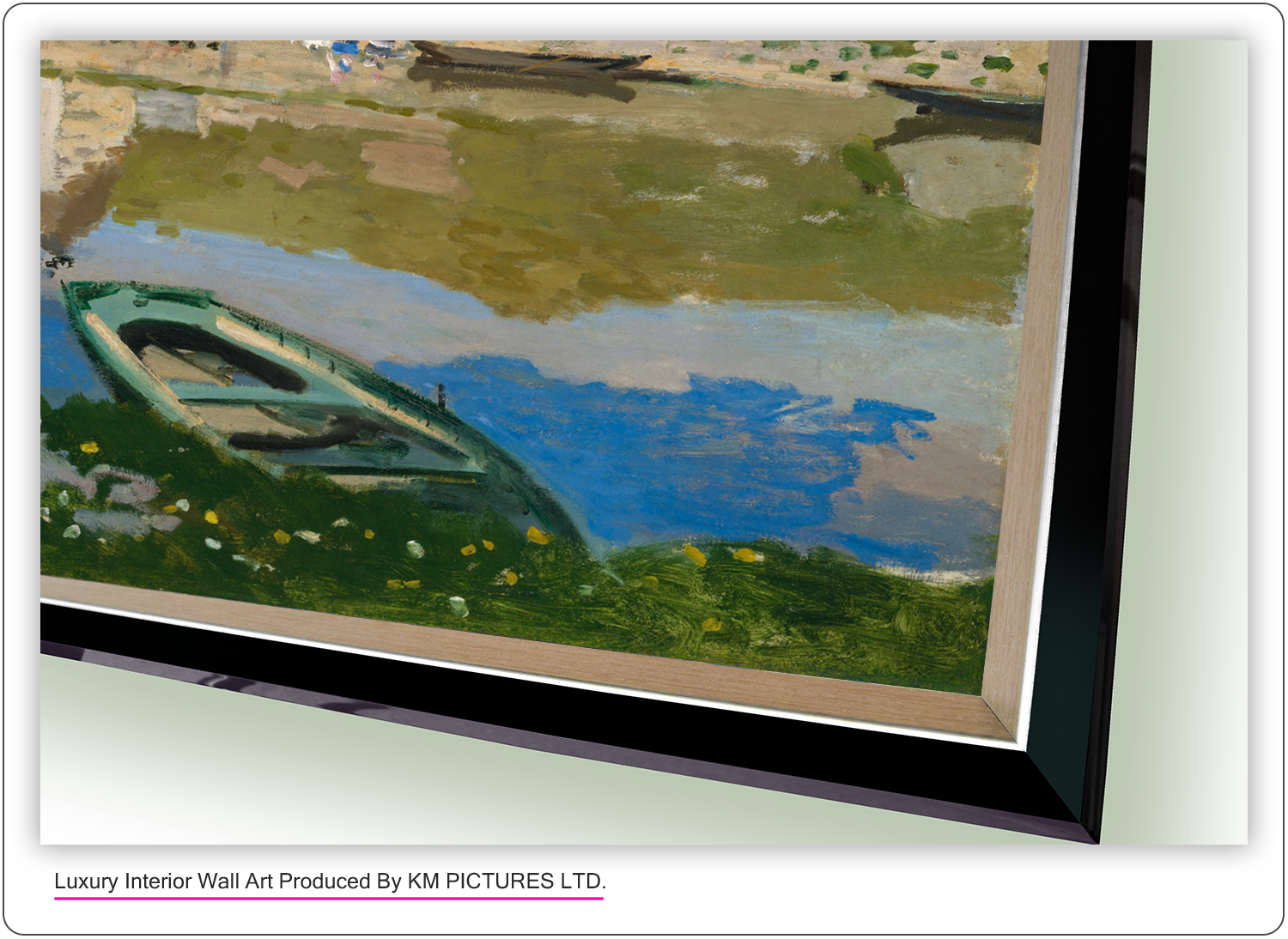 On the Bank of the Seine, Bennecourt. 1868