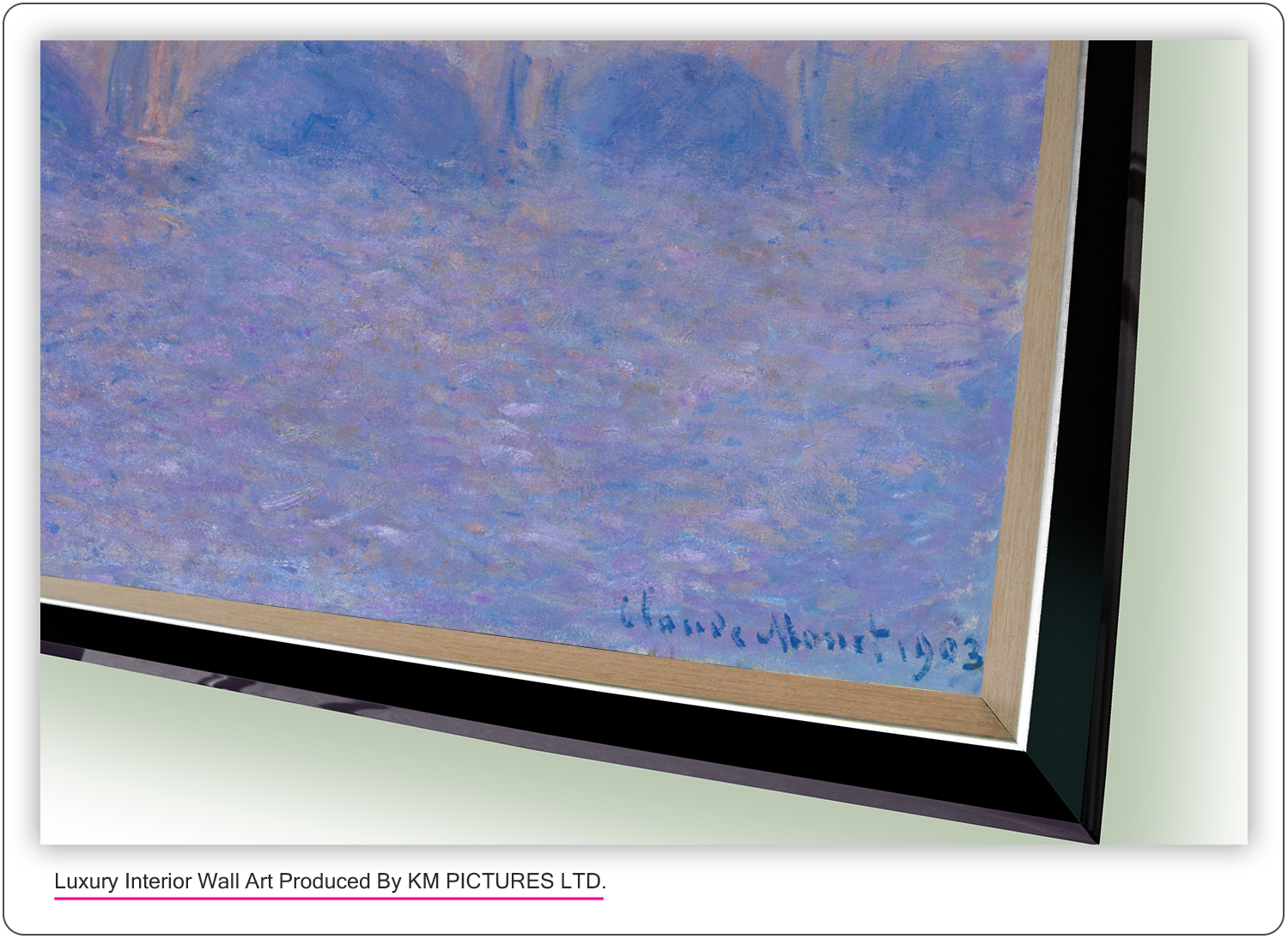 Waterloo Bridge, Sunlight Effect, 1903