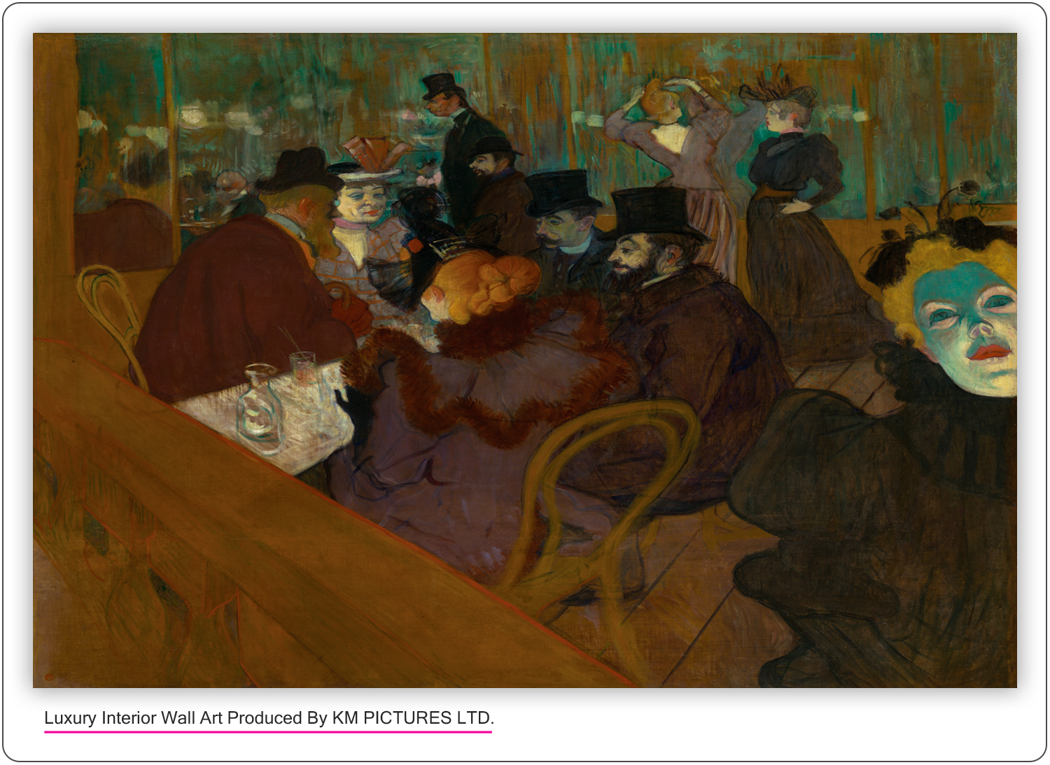 At the Moulin Rouge, 1892/95