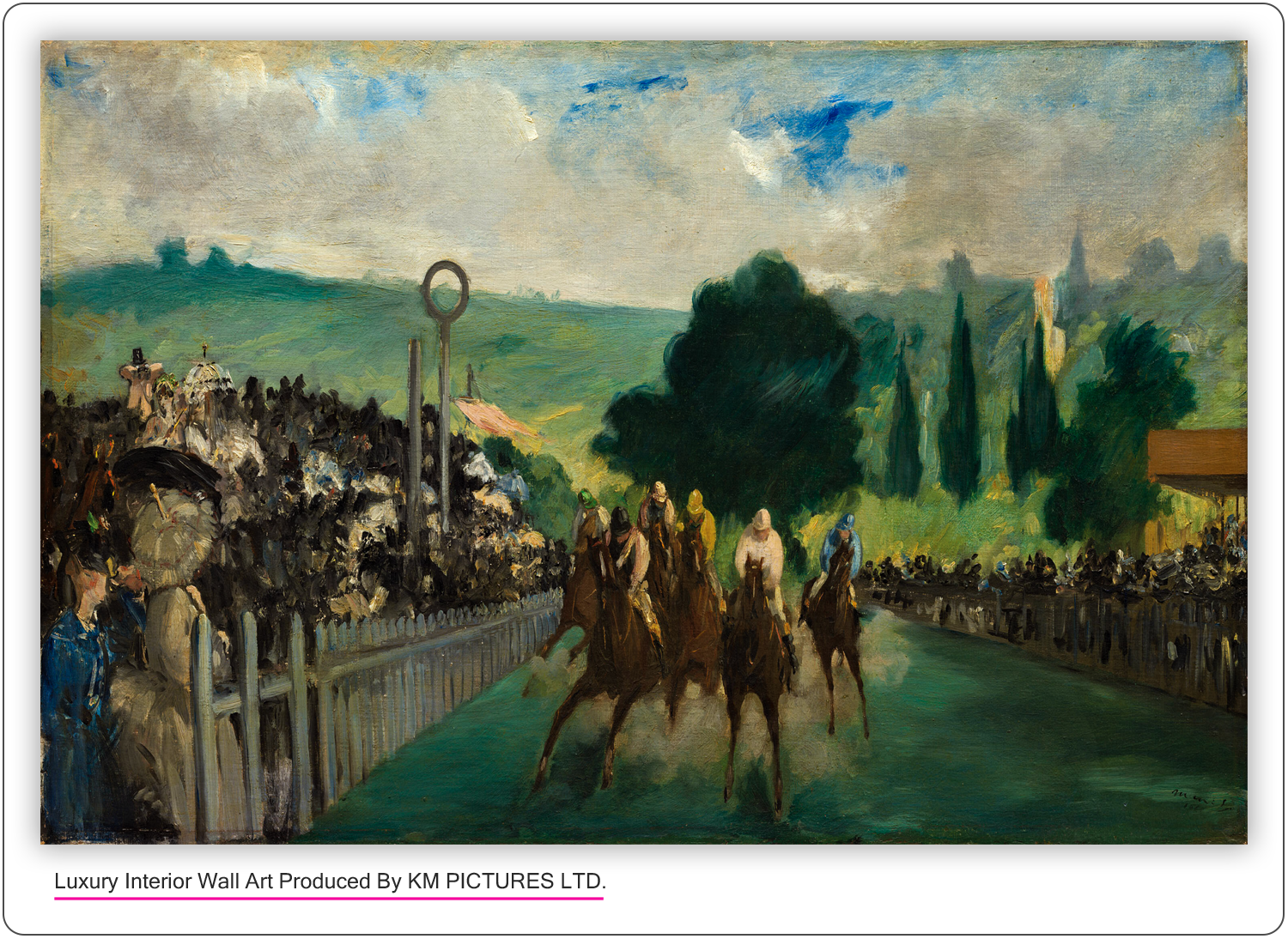 The Races at Longchamp, 1866