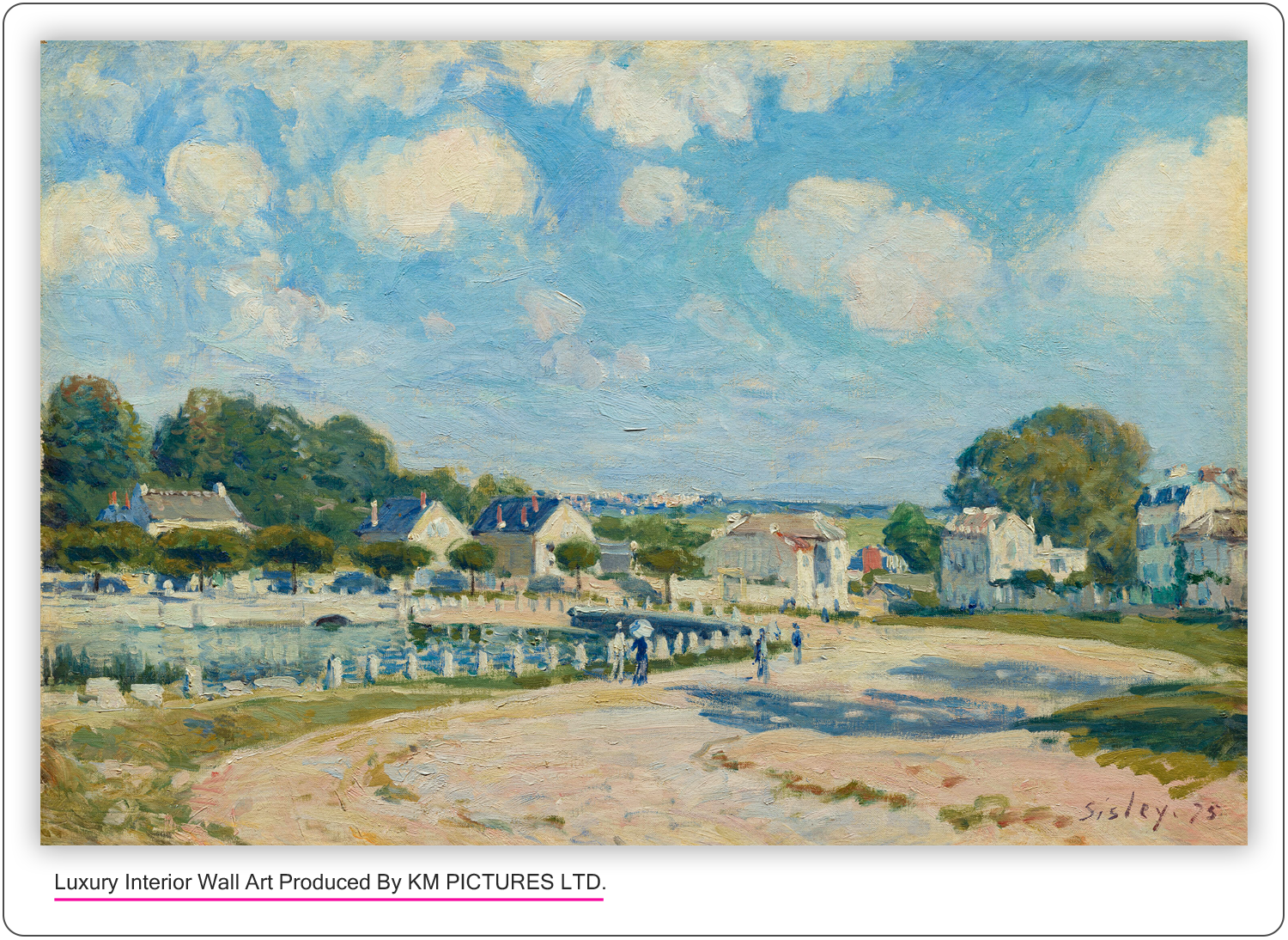 Watering Place at Marly, 1875