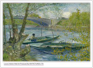 Fishing in Spring, the Pont de Clichy (Asnières), 1887